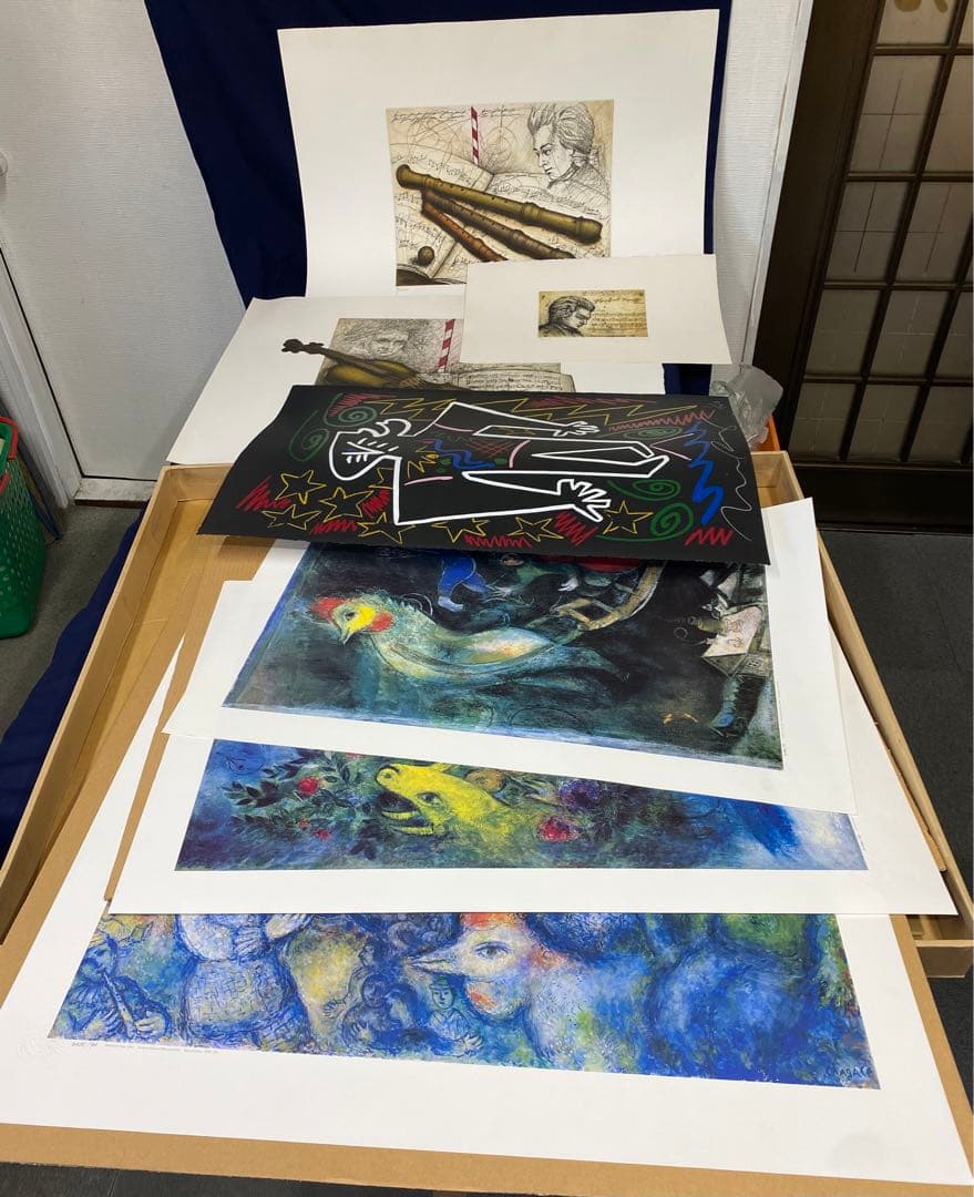 リトグラフ　8枚　まとめ売り