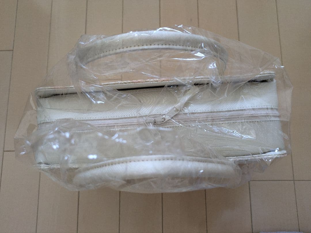 新品未使用品　京都 西陣織正絹帯地使用　利休バッグお茶席