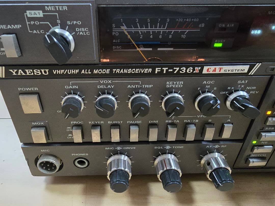 八重洲無線　V/UHFオールモード　FT-736