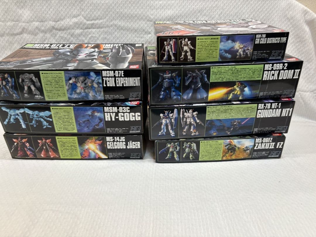 ポケットの中の戦争 HGUC ガンプラ 7個セット