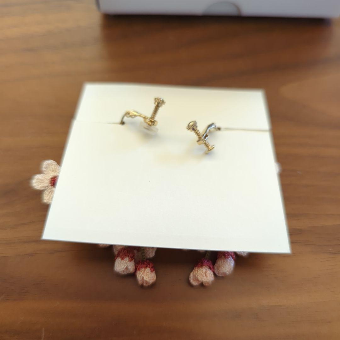 アンデルヨン　桜イヤリング