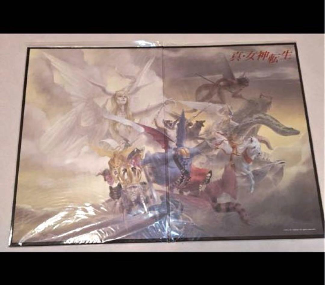 美品　真・女神転生　30周年感謝祭アートボード　ルシファー　完売品