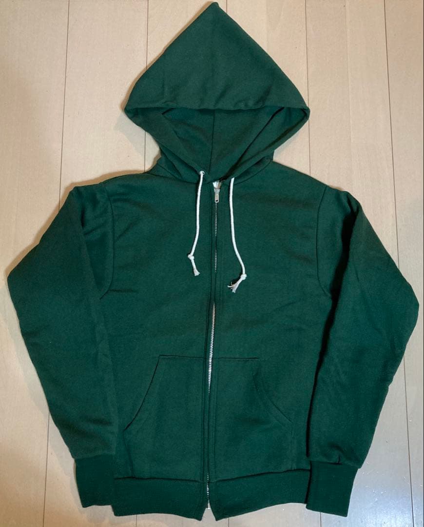 【美品】70's Health Knit ダブルフェイス ジップパーカー（S）