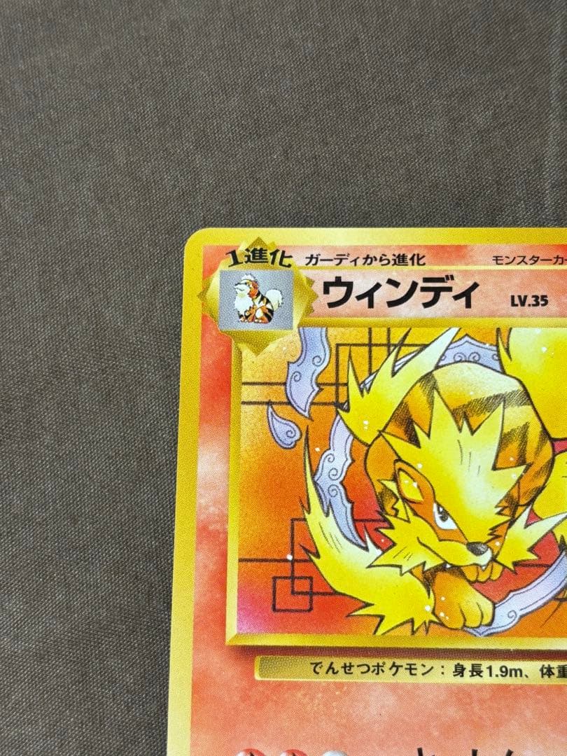 旧裏 ウインディ 美品 No.059 ゼニガメマーク イントロパック 32