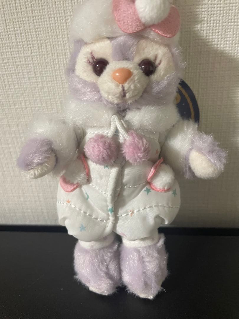 ディズニー　トゥインクルウィンター　ステラルー　ぬいぐるみバッジ　ダッフィー