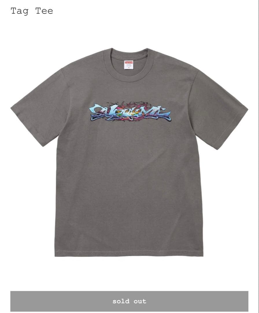 Supreme Tag Tee \