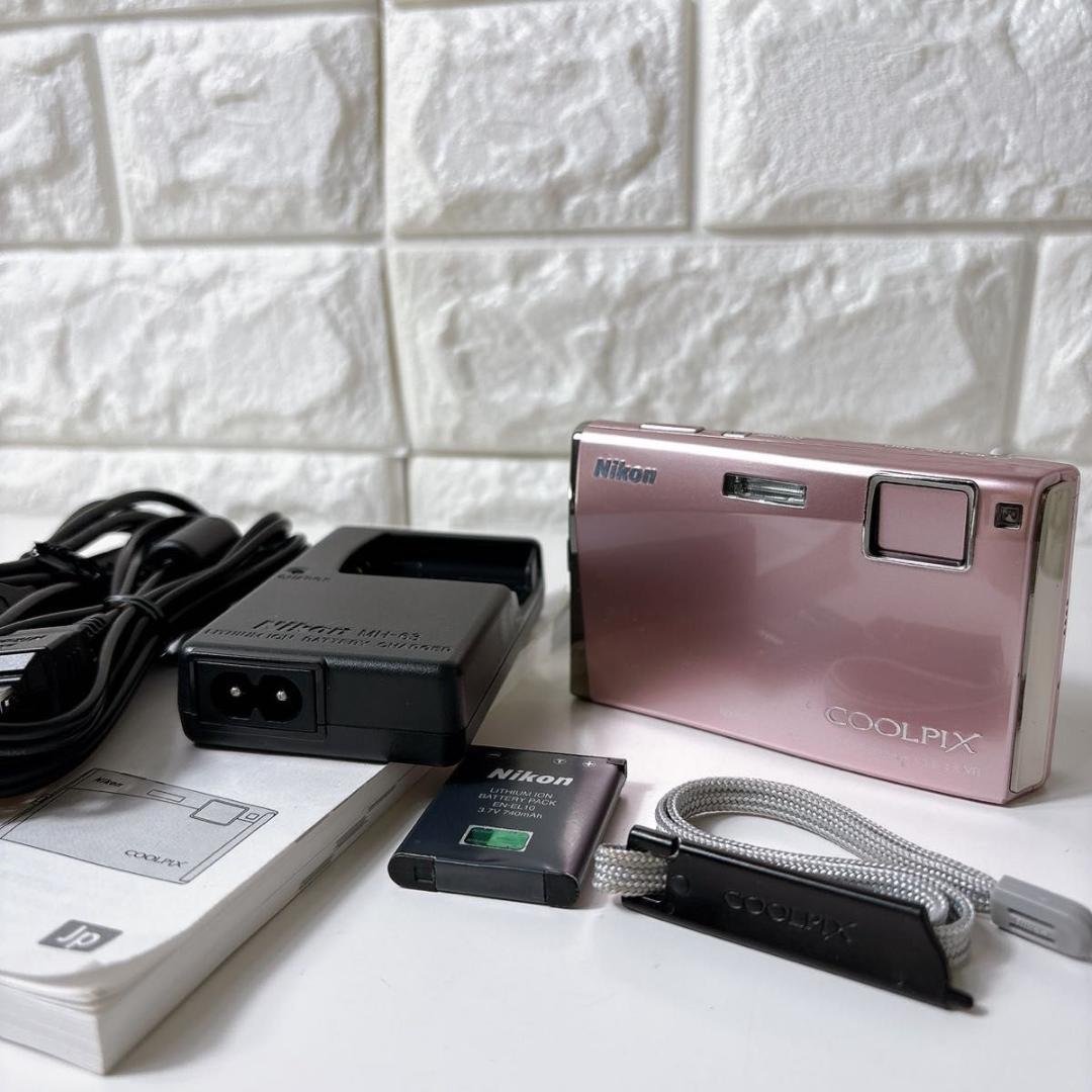 Nikon ニコン COOLPIX S60 ピンク コンパクトデジタルカメラ人気