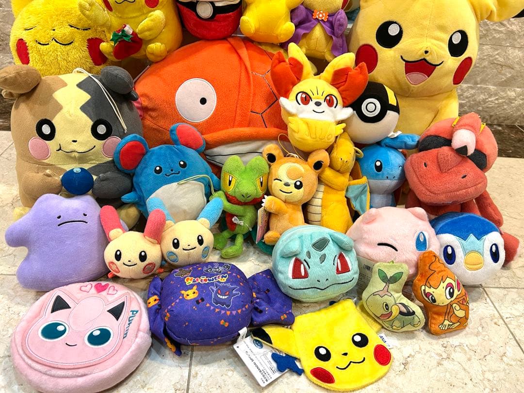 ポケモンぬいぐるみまとめ売り　ポケモンセンター　バンプレスト　タグ付きあり