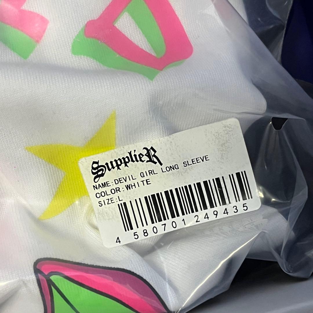 外箱付き supplier ecosys ロングスリーブ Tシャツ Lサイズ