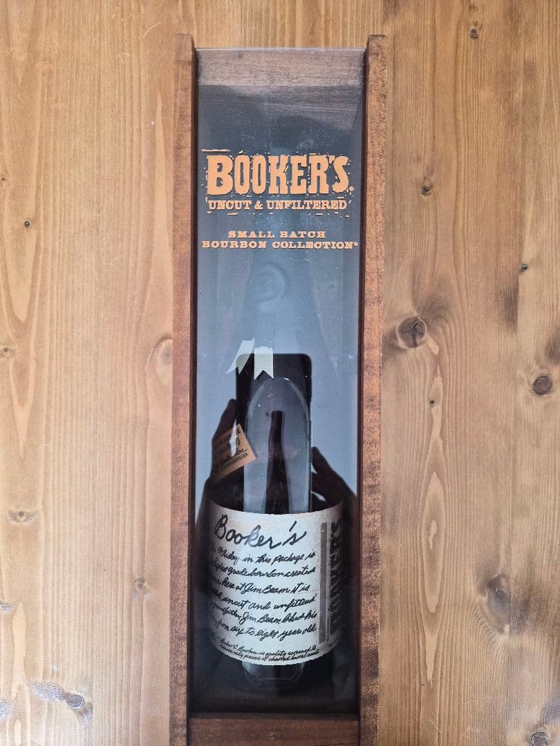 希少!バーボンの頂点! [木箱付き]BOOKER'S ブッカーズ