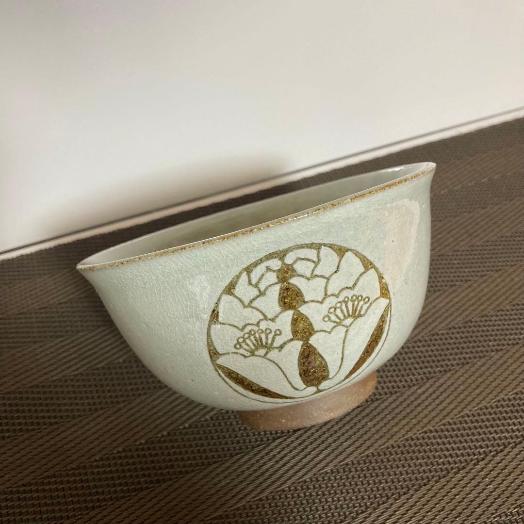 高級品・伊勢美夜之窯　抹茶茶碗（共箱入り）