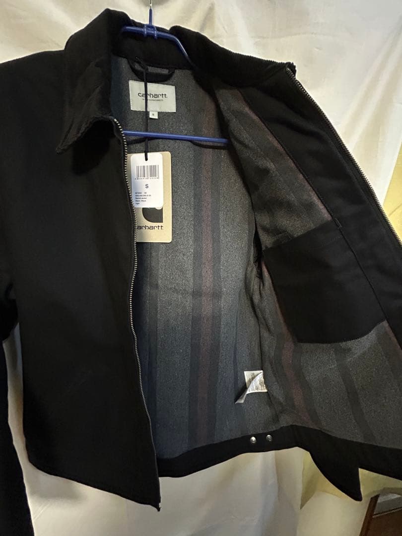 Carhartt WIP デトロイトジャケット ブラック Sサイズ