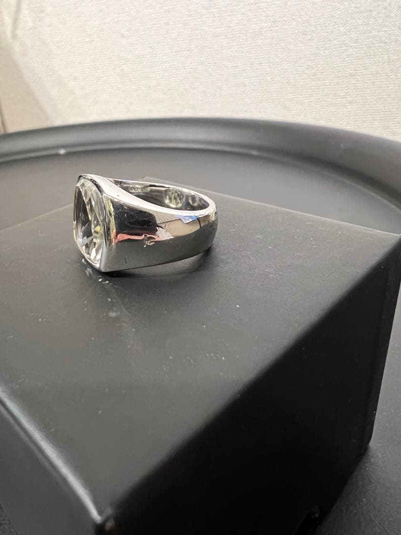 アクセサリー TOM WOOD shelby ring rock crystal