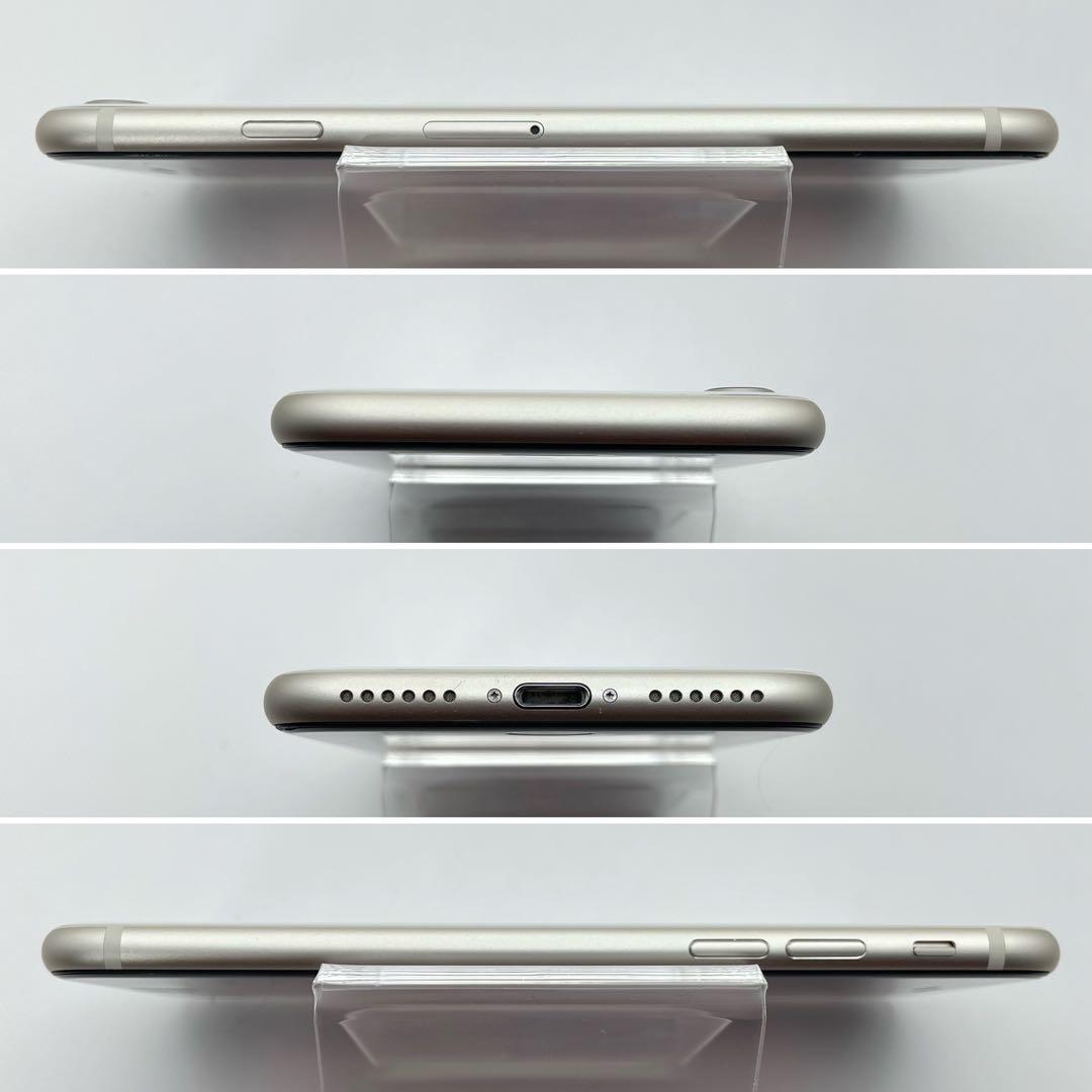 iPhone SE3 128GB 大容量新品バッテリー100% SIMフリー