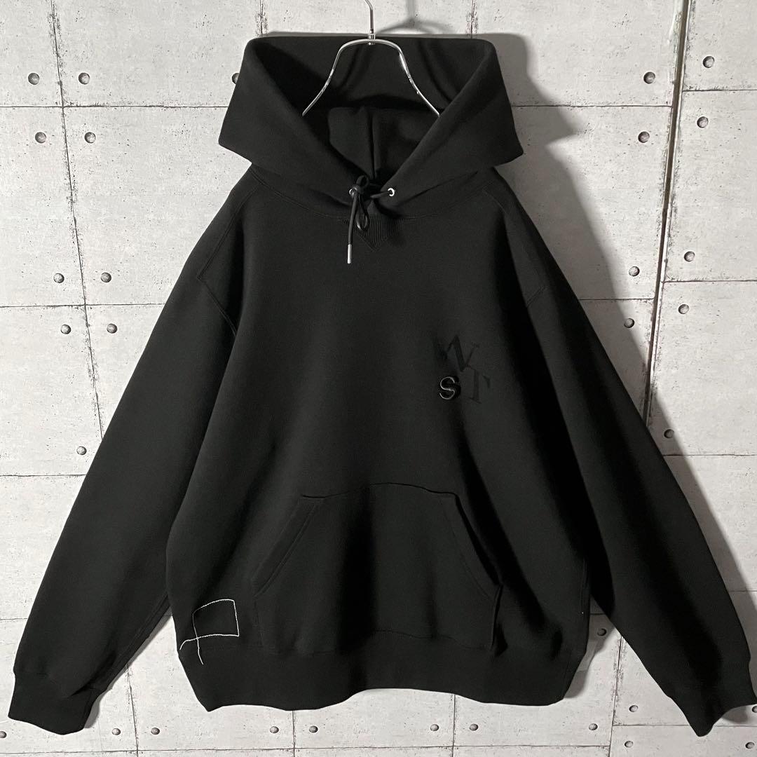 【美品】sacaiサカイ☆WTAPS限定コラボ スウェットパーカーXL