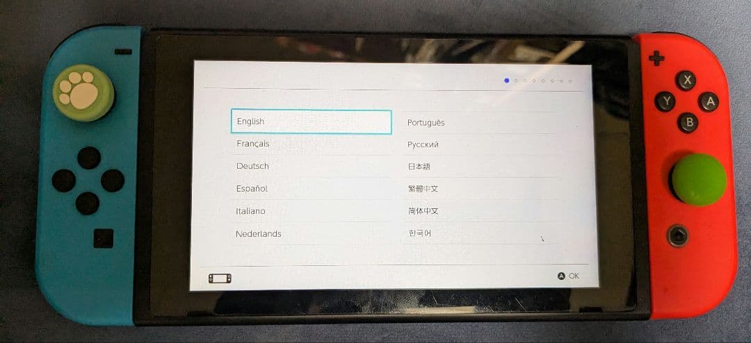 【訳アリ】Nintendo Switch 本体 ネオンブルー・レッド