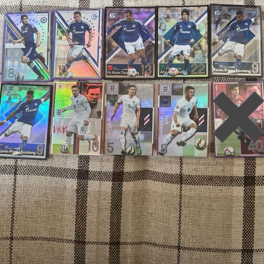 パニーニフットボールリーグ　コレクションカード　セット