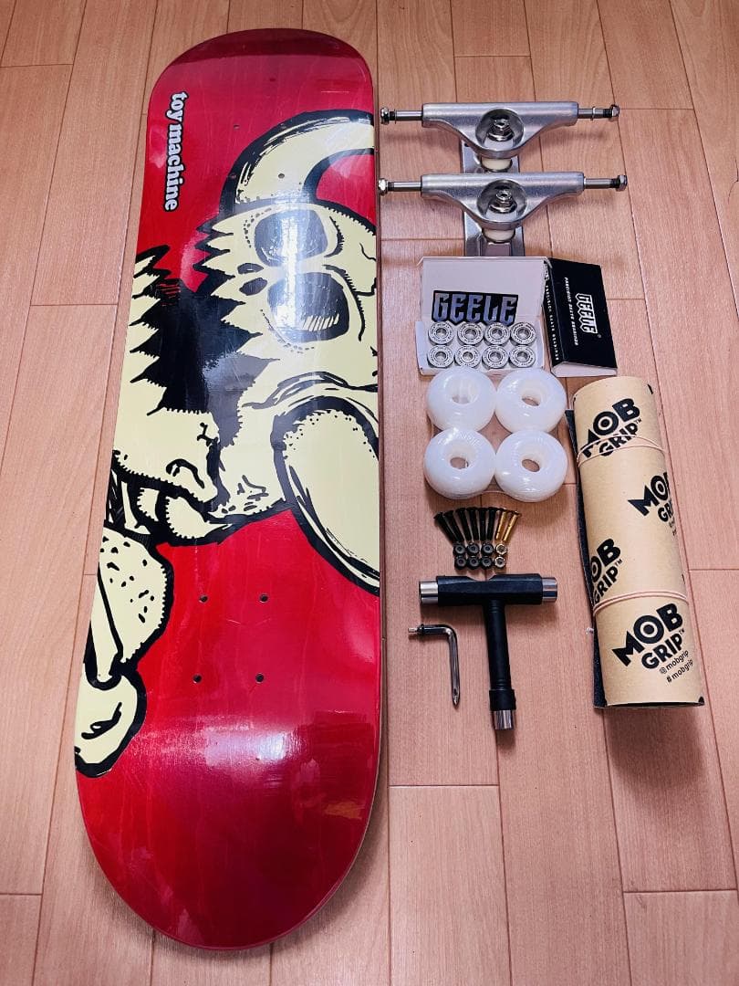 INDYチタン合金トラック同等品使用　TOY　MACHINE　8.0コンプリート