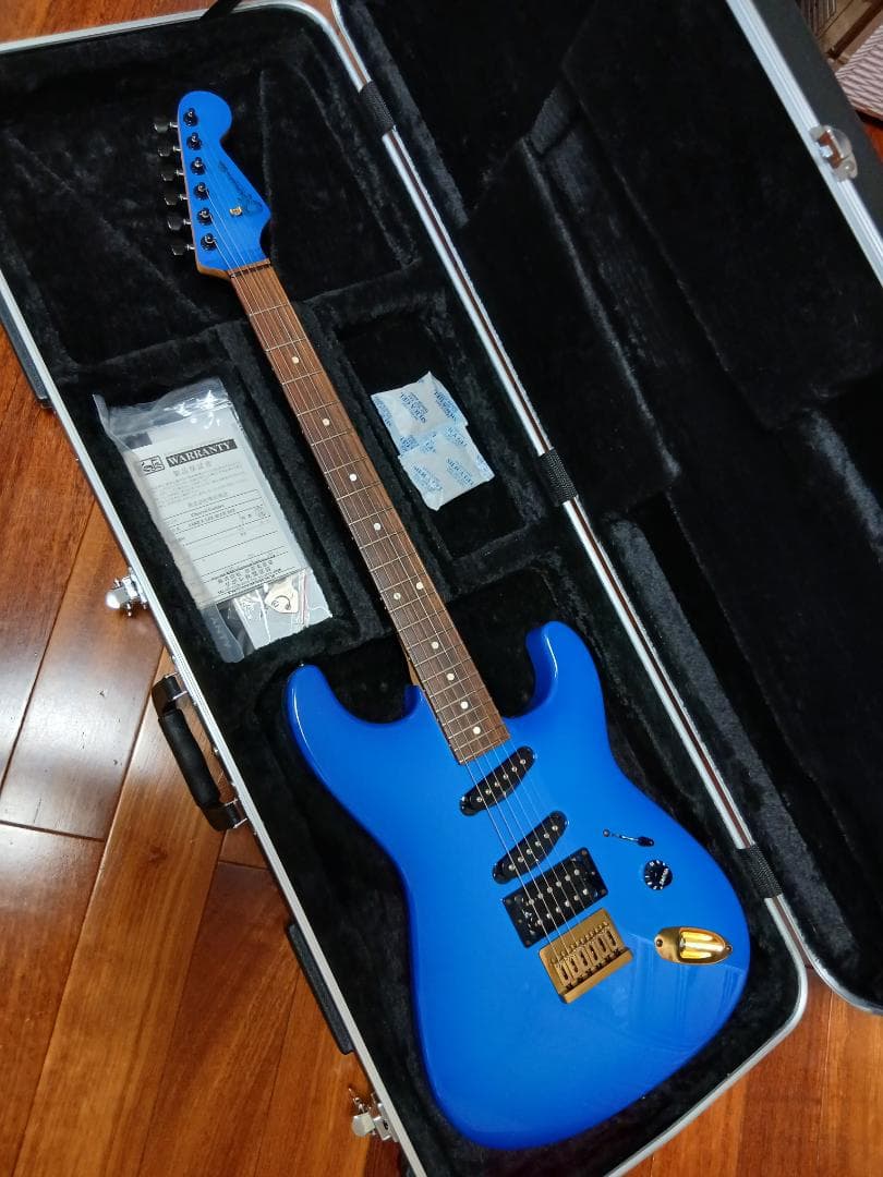 Jake E Lee　Charvel　 Blue Burst　ジェイクeリー
