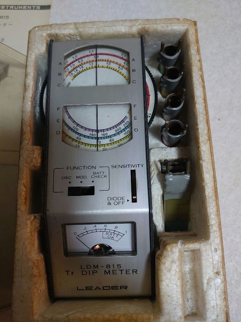 測定器 アマチュア無線 リーダー電子 ディップメーター LDMー815