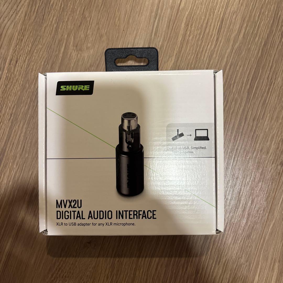 SHURE MVX2U デジタルオーディオインターフェース
