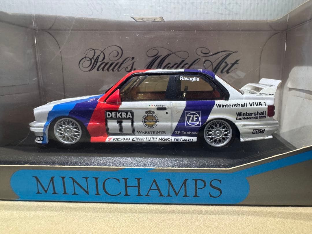 ミニカー MINICHAMPS BMW M3 Schnitzer Ravaglia1/43