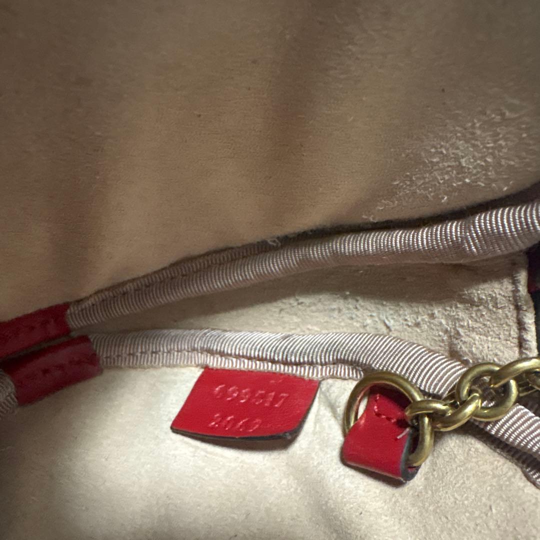 最終処分！GUCCI マーモント ケース