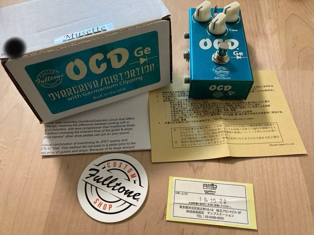 fulltone （旧）OCD Ge 国内正規品