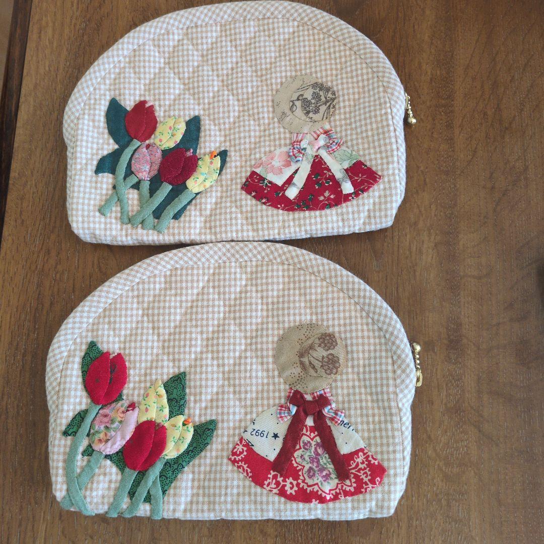 パッチワークバニティポーチ10個