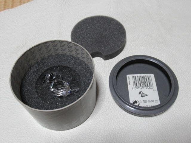 未使用 2000年廃盤品◆スワロフスキー『アザラシの赤ちゃん』012530