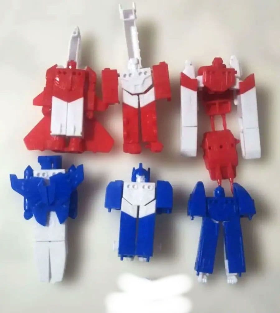 貴重⬛️トランスフォーマー⬛️食玩6セット