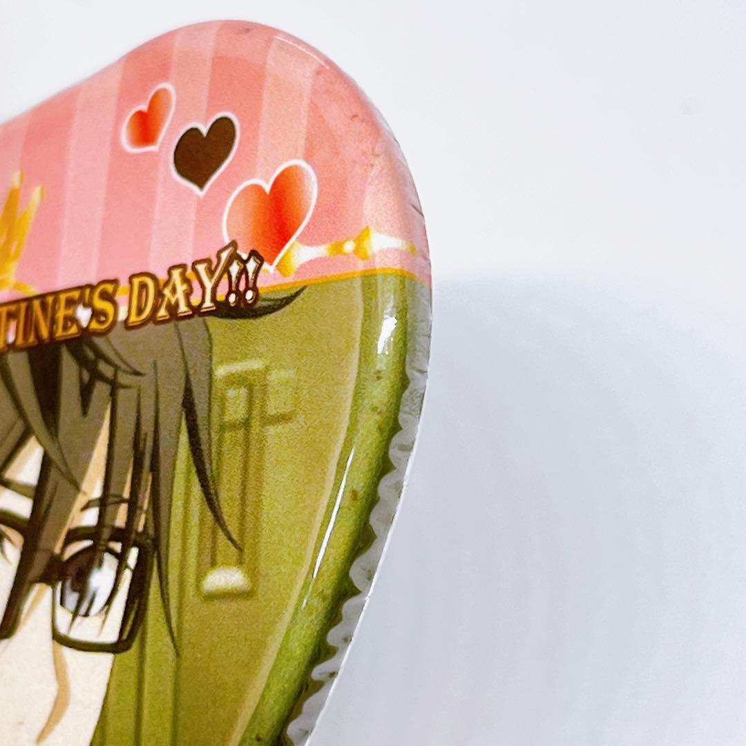 アニメ K 伏見猿比古 バレンタイン ハート 缶バッジ