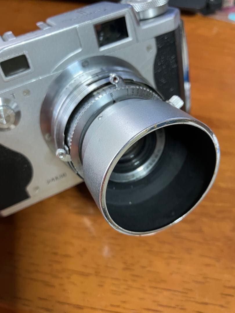 Konica II フィルムカメラ Konifood、三脚座ストラップ付き