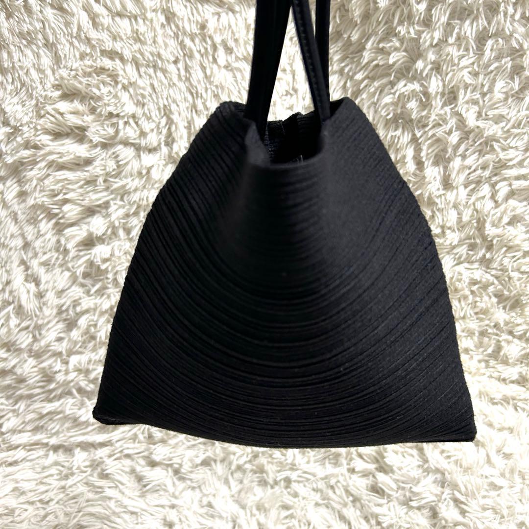 希少✨プリーツプリーズ 変形 ハンドバッグ プリーツバッグ マグネットボタン