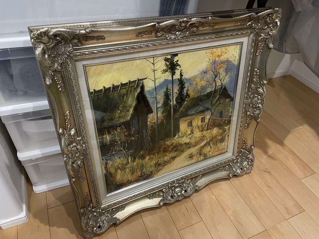 古美術☆アンティーク額縁フレーム