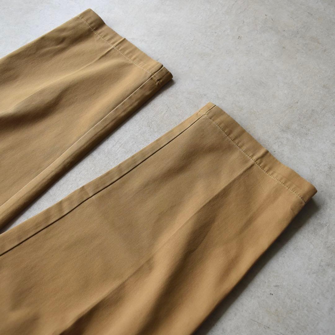90s ラルフローレン ポロチノ ツータックチノ レア キャメル W35L31