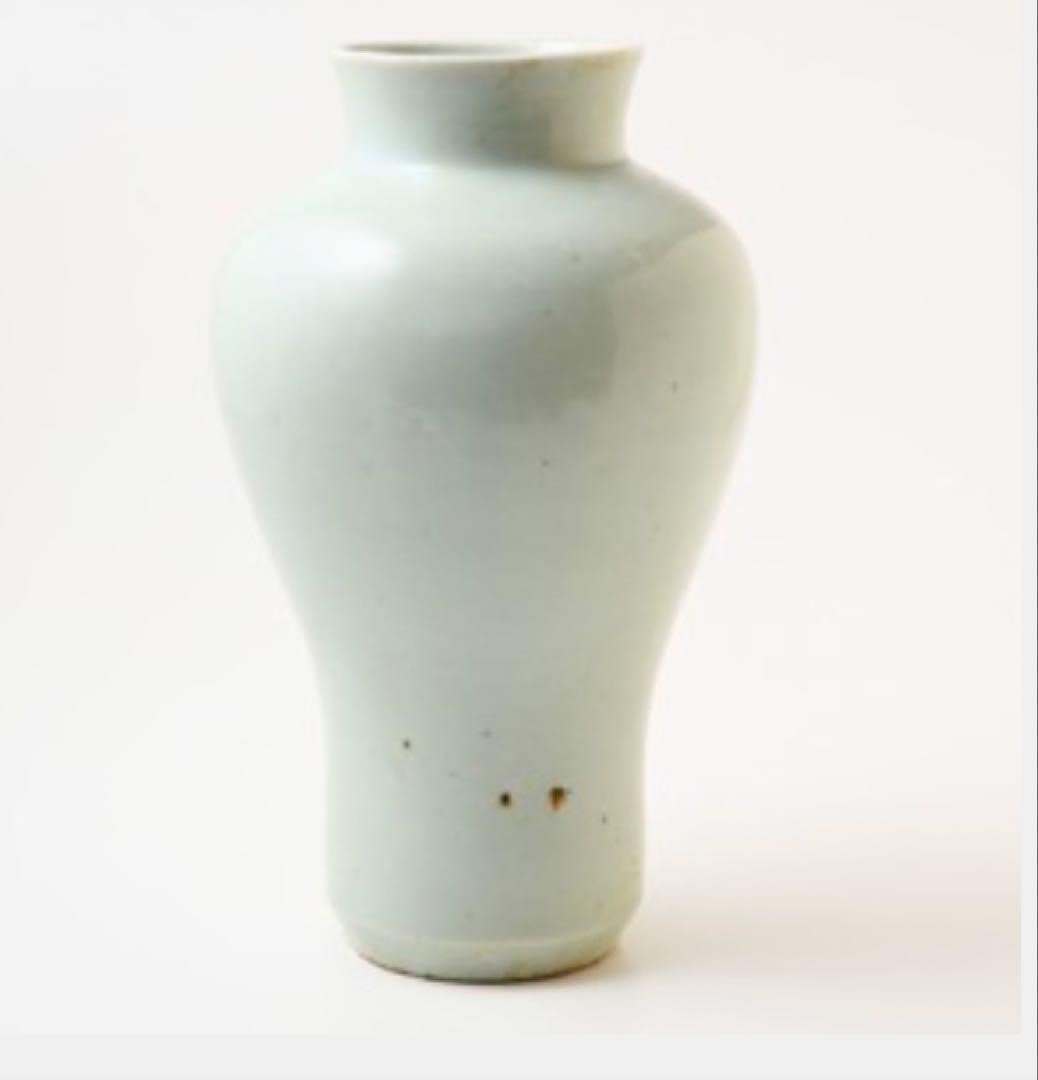 朝鮮　李朝　白磁花瓶