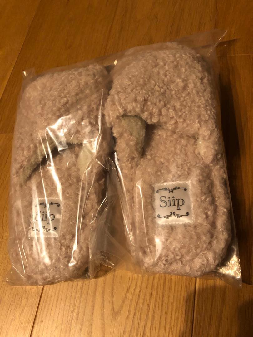 スリッパ　Siip style boa room shoes