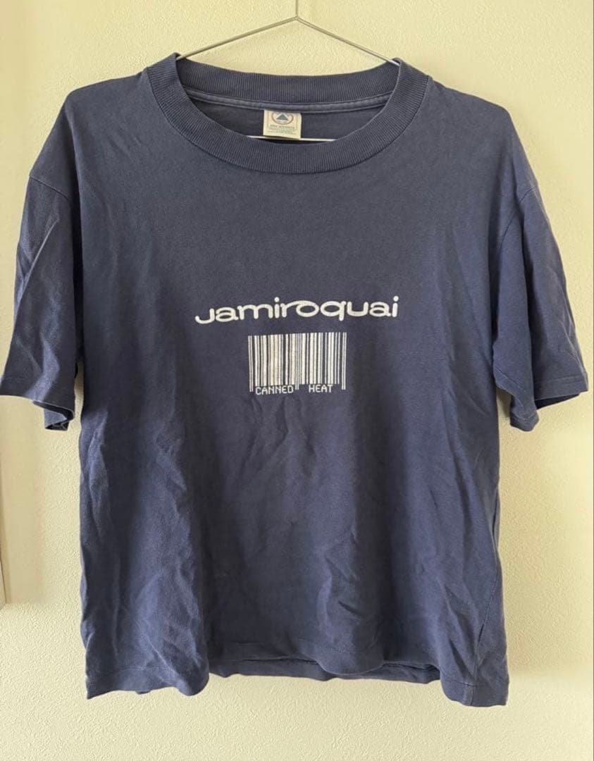 90s 当時物 Jamiroquai Tシャツ L ジャミロクワイ バンド