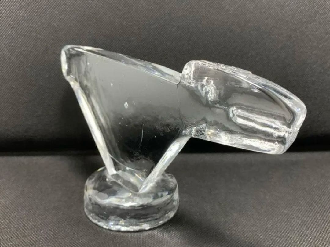 BODA ペーパーウェイト 鳥 ガラスオブジェ 北欧 刻印あり