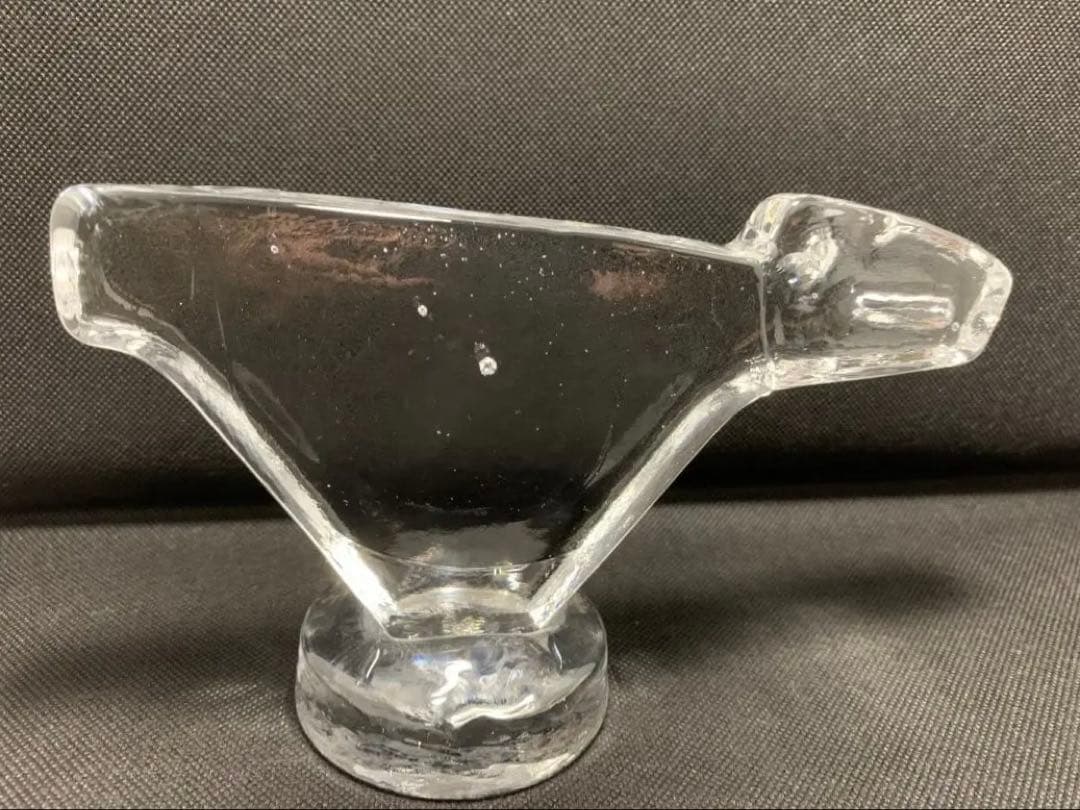 BODA ペーパーウェイト 鳥 ガラスオブジェ 北欧 刻印あり