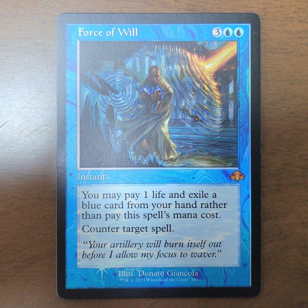 【英語版Foil】意志の力/Force of Will(3枚)