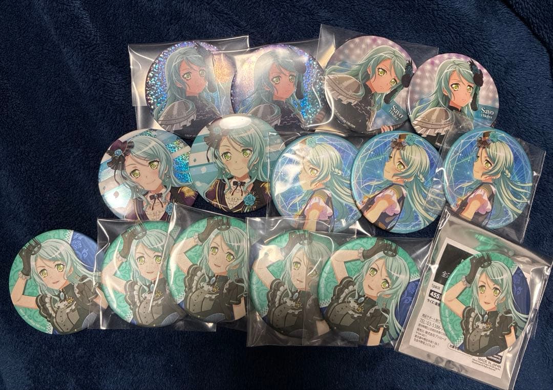 バンドリ　氷川紗夜　ライブ　缶バッジ　セット　GBP ラウクレ　8th 9th