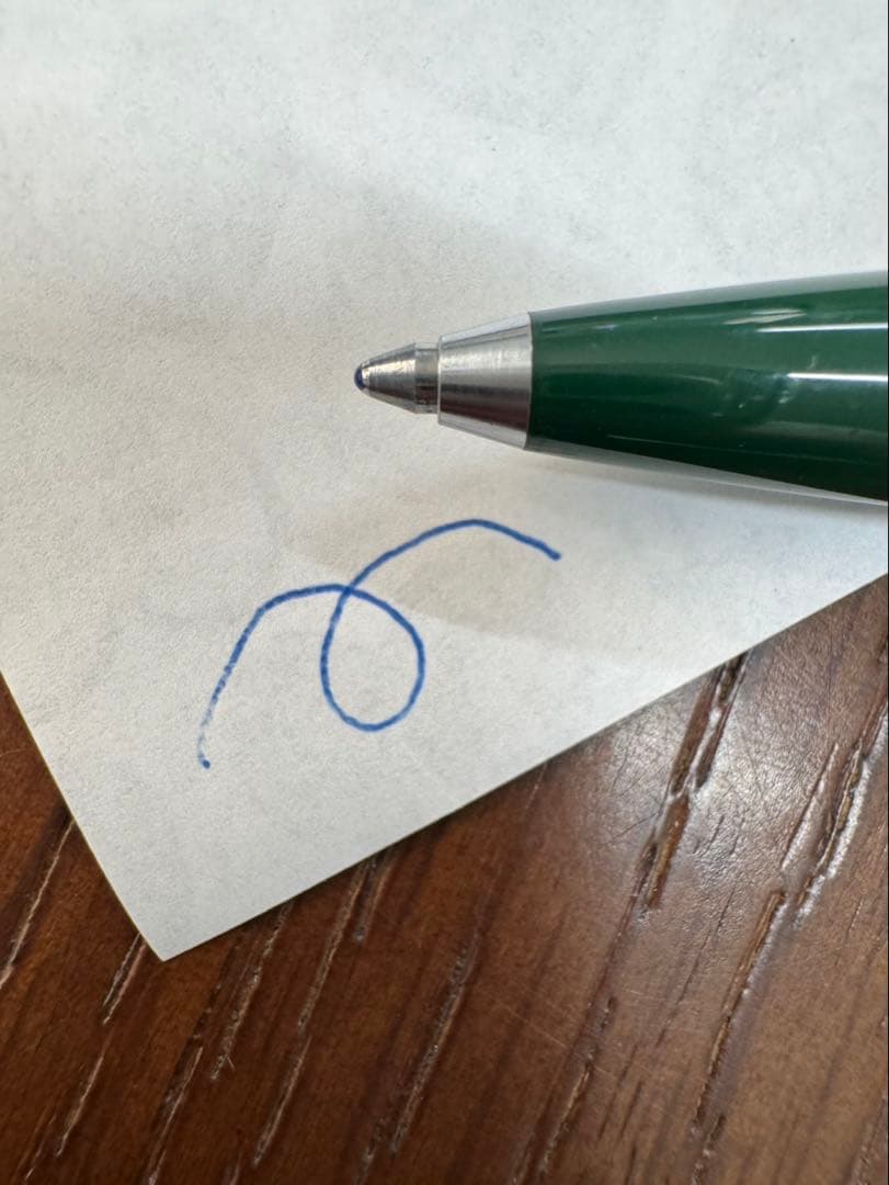 美品 MONTBLANC モンブラン TRAVELLER 5200 グリーン