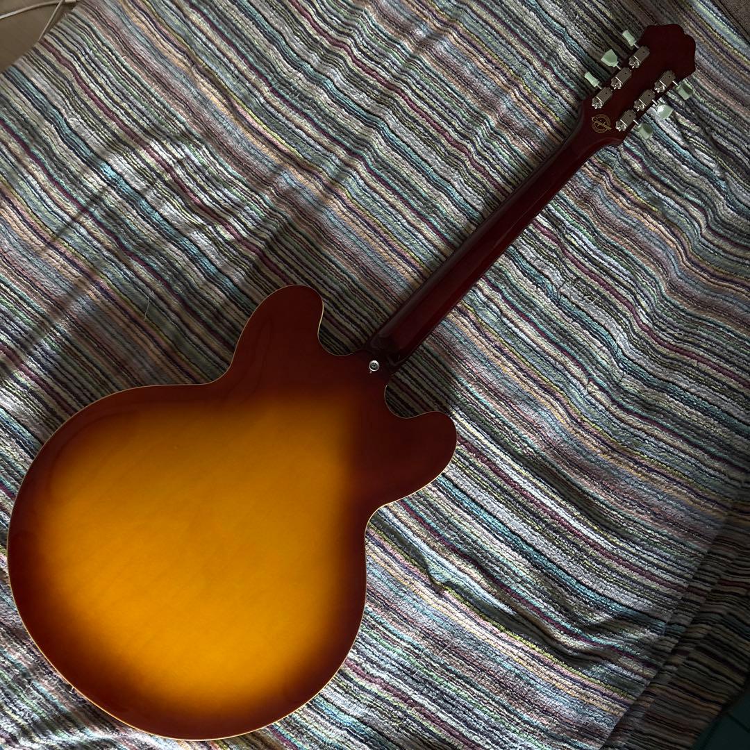 美品　Epiphone ES-335 PRO ブロックインレイ　ハードケース付き