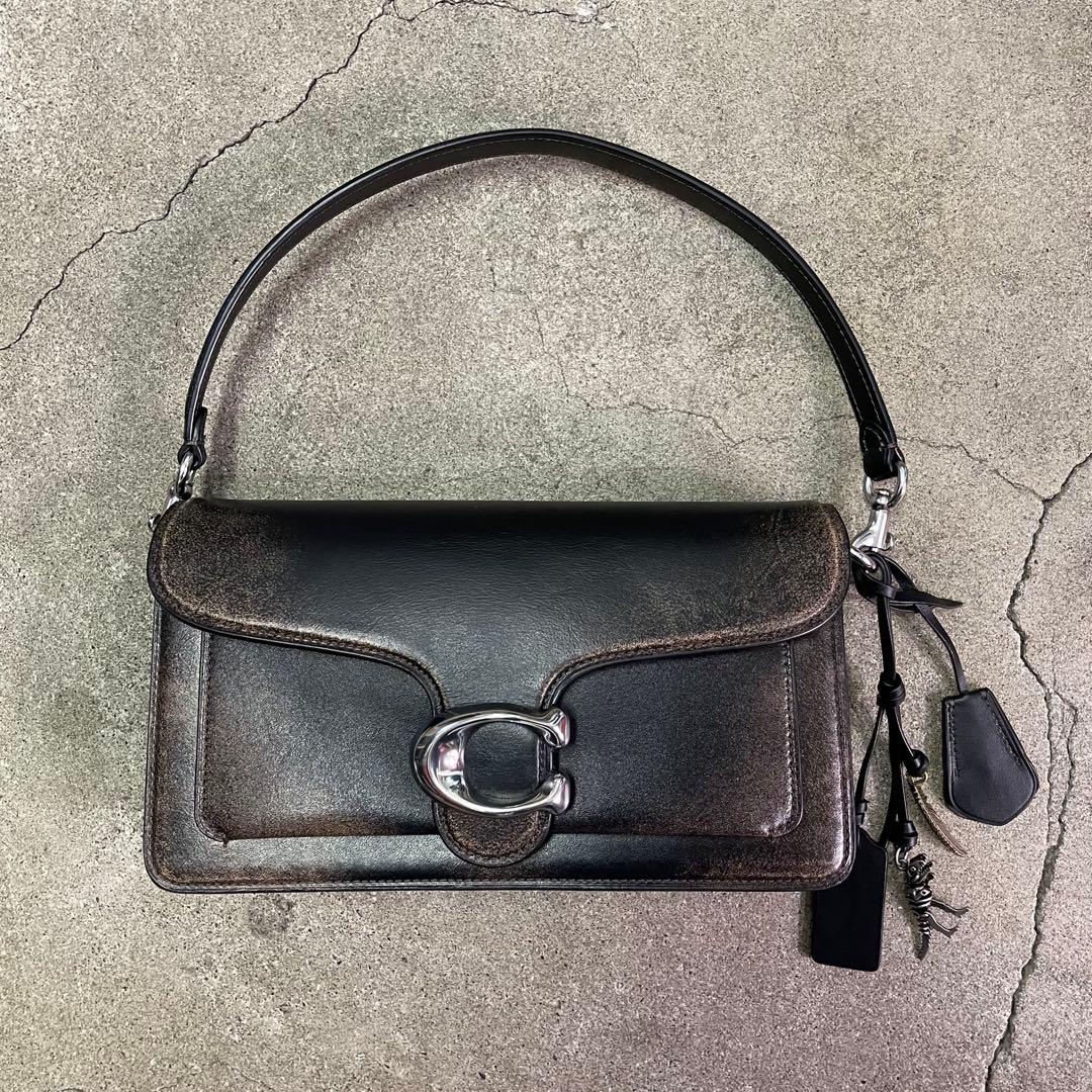 COACH コーチ タビー ショルダー バッグ 26・ラブド レザー