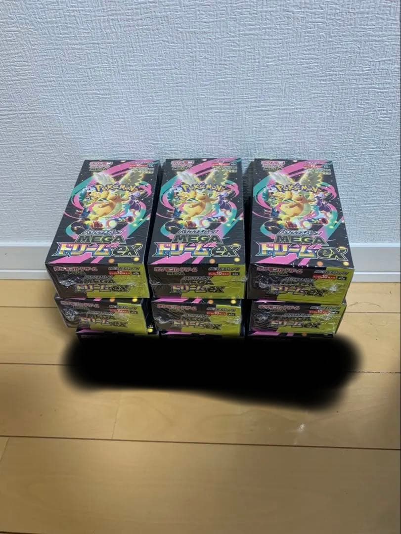 【新品】ポケモンカードゲーム MEGA ドリームEX 12個セット　新品未開封