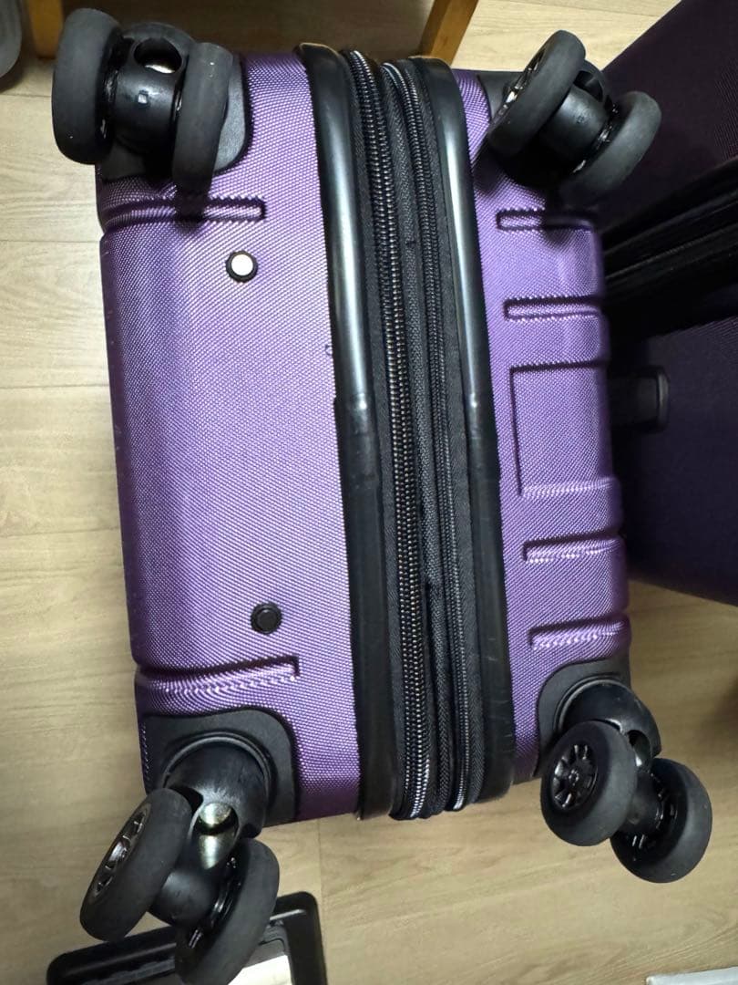 Samsonite パープル キャリーケース 2個セット