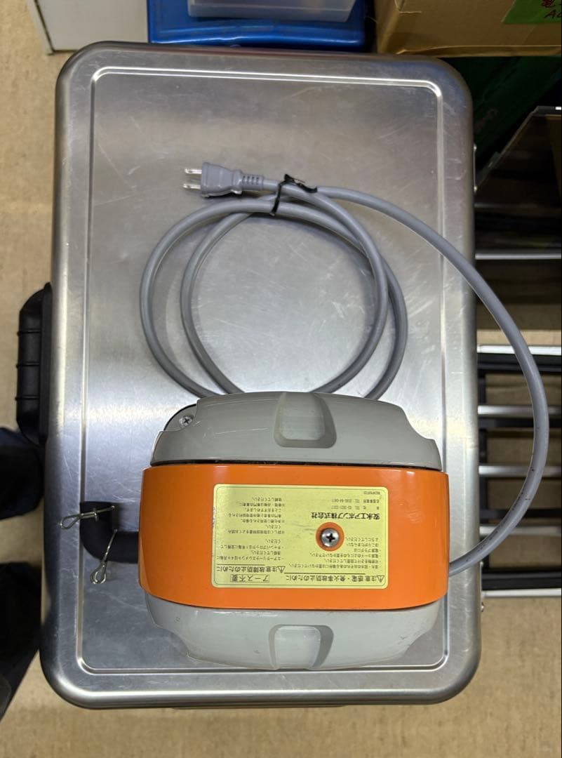 安永　電磁式エアーポンプ　ブロアー　 AP-80H　（used）