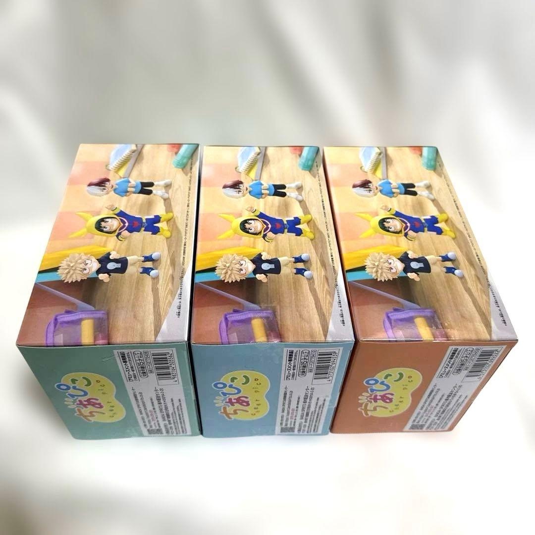 僕のヒーローアカデミア ヒロアカ ちあぴこ フィギュア 爆豪 轟 デク セット！